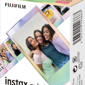 Fujifilm Instax Mini Instant Film Twin Pack (White), 20 photos
