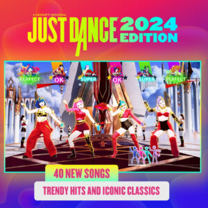 Just Dance 2024 Edition - amazon Exclusive Bundle | Nintendo Switch (Code in Box & Ubisoft Connect Code)