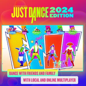 Just Dance 2024 Edition - amazon Exclusive Bundle | Nintendo Switch (Code in Box & Ubisoft Connect Code)