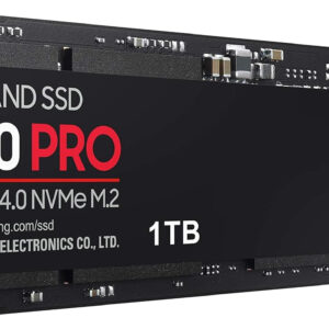 SAMSUNG 980 PRO SSD 2TB PCIe NVMe Gen 4 Gaming M.2 Internal Solid State Drive Memory Card + 2mo Adobe CC Photography, Maximum Speed, Thermal Control (MZ-V8P2T0B)