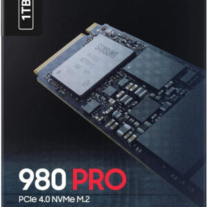 SAMSUNG 980 PRO SSD 2TB PCIe NVMe Gen 4 Gaming M.2 Internal Solid State Drive Memory Card + 2mo Adobe CC Photography, Maximum Speed, Thermal Control (MZ-V8P2T0B)