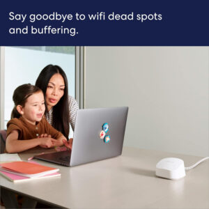 Amazon eero 6+ mesh Wi-Fi system | Fast and reliable gigabit speeds | connect 75+ devices | Coverage up to 4,500 sq. ft. | 3-pack, 2022 release