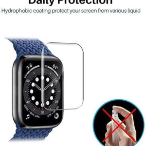 LϟK 8 pack TPU Screen Protector for Apple Watch Series 9 8 7 41mm - Self-Healing Anti Scratch Bubble Free HD Touch Sensitive Upgrade Flexible Film for iWatch S9 41mm