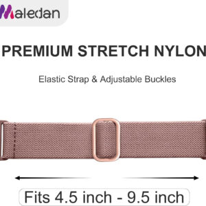 Maledan 10 Pack Stretchy Solo Loop Compatible with Apple Watch Band 38mm 40mm 41mm 42mm 44mm 45mm 49mm Women Men,Soft Nylon Elastic Braided Strap Wristband for iWatch Series Ultra 9 8 7 6 5 4 3 2 1 SE