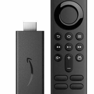 Amazon Fire TV Stick, fast HD streaming, Alexa Voice Remote with TV controls, enjoy free & live TV, movies, shows, and more